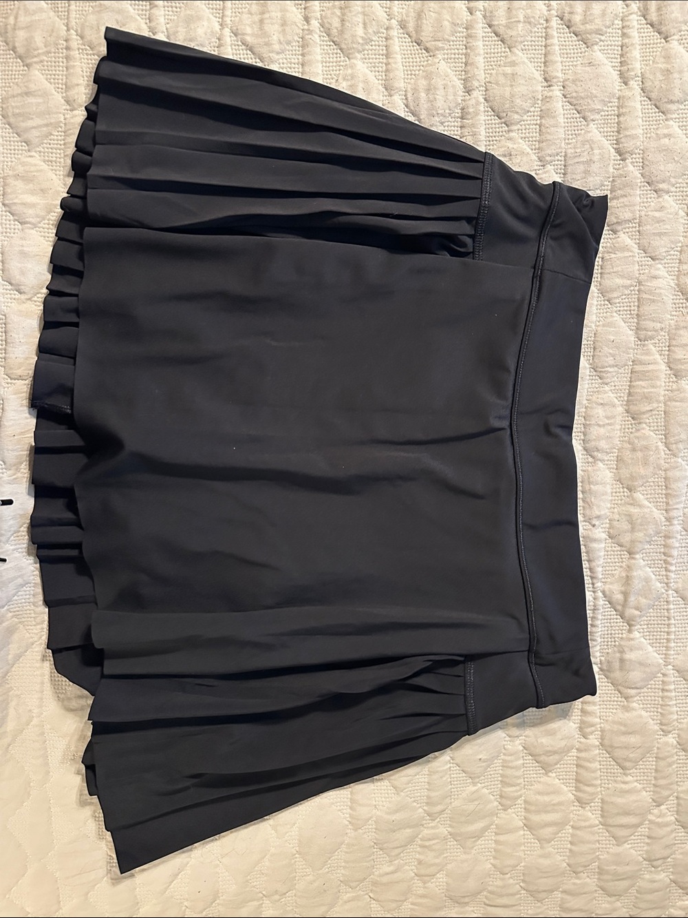 Black Pleated Athleta Skort
